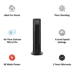 Crompton Air Buddy Tower Fan (Black) Crompton Air Buddy Tower Fan (Black)_4