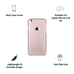 Stuffcool Smooth Back Case Cover for Apple iPhone 6/6S (FLIP647N, Rose Gold) Stuffcool Smooth Back Case Cover for Apple iPhone 6/6S (FLIP647N, Rose Gold)_4