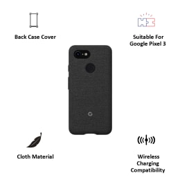 Google Pixel 3 Fabric Back Case Cover (GA00486, Fog) Google Pixel 3 Fabric Back Case Cover (GA00486, Fog)_5