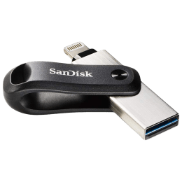 SanDisk iXpand Flash Drive Go 64GB Lightning, USB 3.0 (Type-A) Flash Drive (Auto Back-Up, SDIX60N-064G-GN6NN, Black) SanDisk iXpand Flash Drive Go 64GB Lightning, USB 3.0 (Type-A) Flash Drive (Auto Back-Up, SDIX60N-064G-GN6NN, Black)_5