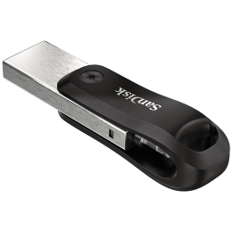 SanDisk iXpand Flash Drive Go 64GB Lightning, USB 3.0 (Type-A) Flash Drive (Auto Back-Up, SDIX60N-064G-GN6NN, Black) SanDisk iXpand Flash Drive Go 64GB Lightning, USB 3.0 (Type-A) Flash Drive (Auto Back-Up, SDIX60N-064G-GN6NN, Black)_6