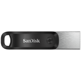 SanDisk iXpand Flash Drive Go 64GB Lightning, USB 3.0 (Type-A) Flash Drive (Auto Back-Up, SDIX60N-064G-GN6NN, Black) SanDisk iXpand Flash Drive Go 64GB Lightning, USB 3.0 (Type-A) Flash Drive (Auto Back-Up, SDIX60N-064G-GN6NN, Black)_1