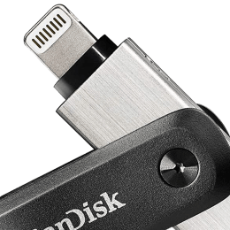 SanDisk iXpand Flash Drive Go 64GB Lightning, USB 3.0 (Type-A) Flash Drive (Auto Back-Up, SDIX60N-064G-GN6NN, Black) SanDisk iXpand Flash Drive Go 64GB Lightning, USB 3.0 (Type-A) Flash Drive (Auto Back-Up, SDIX60N-064G-GN6NN, Black)_3