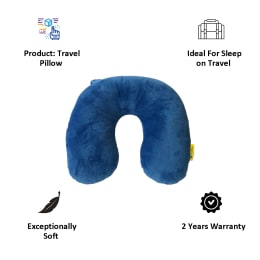Travel Blue Softy Neck Pillow (TB-231B, Blue) Travel Blue Softy Neck Pillow (TB-231B, Blue)_3