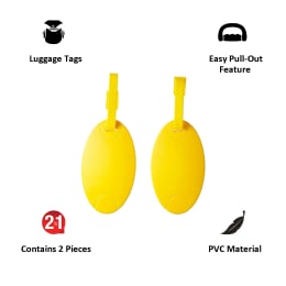 Travel Blue Luggage Name Tags (TB-015Y, Yellow) Travel Blue Luggage Name Tags (TB-015Y, Yellow)_3