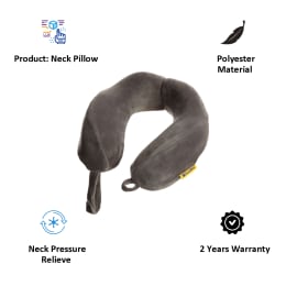 Travel Blue Tranquillity Neck Pillow (XL - 212, Grey) Travel Blue Tranquillity Neck Pillow (XL - 212, Grey)_5