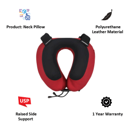 Cabeau Evolution S3 Travel Neck Pillow (TPEP2986, Black/Red) Cabeau Evolution S3 Travel Neck Pillow (TPEP2986, Black/Red)_5