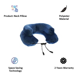 Cabeau Air Evolution Travel Neck Pillow (TPAE2184, Blue) Cabeau Air Evolution Travel Neck Pillow (TPAE2184, Blue)_5
