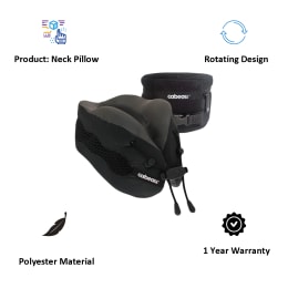 Cabeau Evolution Cool Travel Neck Pillow (TPEC2801, Black) Cabeau Evolution Cool Travel Neck Pillow (TPEC2801, Black)_6
