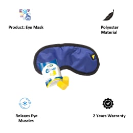 Travel Blue Comfort Set Eye Shade (TB-451, Midnight Blue) Travel Blue Comfort Set Eye Shade (TB-451, Midnight Blue)_4