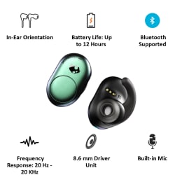 Skullcandy Push Truly Wireless Earphones (S2BBW-L638, Teal) Skullcandy Push Truly Wireless Earphones (S2BBW-L638, Teal)_3