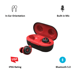 Boat Airdopes 443 In-Ear Truly Wireless Earbuds with Mic (Bluetooth 5.0, Water Resistant, Raging Red) Boat Airdopes 443 In-Ear Truly Wireless Earbuds with Mic (Bluetooth 5.0, Water Resistant, Raging Red)_6