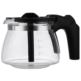 Croma Coffee Maker Carafe For Coffee & Tea Maker (6 Cup Coffee Making Capacity, CRAK0029, Black) Croma Coffee Maker Carafe For Coffee & Tea Maker (6 Cup Coffee Making Capacity, CRAK0029, Black)_1