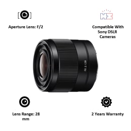 Sony FE 28 mm F2 Lens (SEL28F20, Black) Sony FE 28 mm F2 Lens (SEL28F20, Black)_5