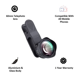 Skyvik Signi One 60mm Telephoto Lens for Mobile Phones (CL-TP60, Black) Skyvik Signi One 60mm Telephoto Lens for Mobile Phones (CL-TP60, Black)_6