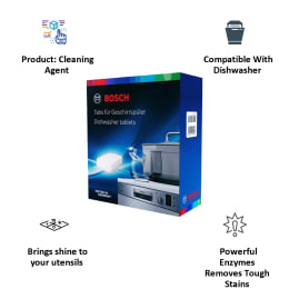 Bosch Dishwasher Tablet ( 700 gms, 17001311, White) Bosch Dishwasher Tablet ( 700 gms, 17001311, White)_3