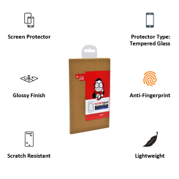 Scratchgard Universal Tempered Glass Screen Protector for 4.7 inch phones (Transparent) Scratchgard Universal Tempered Glass Screen Protector for 4.7 inch phones (Transparent)_2