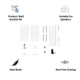 Bose Soundbar Wall Bracket Kit (802171-0020, White) Bose Soundbar Wall Bracket Kit (802171-0020, White)_2
