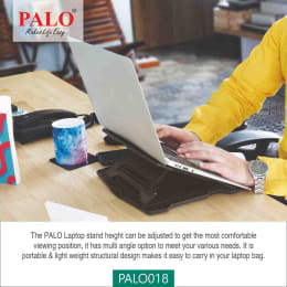 Palo PALO018 Laptop Stand For Laptop (Ergonomic Design, Black) Palo PALO018 Laptop Stand For Laptop (Ergonomic Design, Black)_11