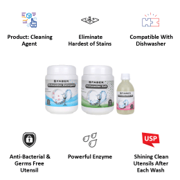 Faber Detergent Kit For Dishwasher (Shining Clean Utensils, 112.0630.660, White) Faber Detergent Kit For Dishwasher (Shining Clean Utensils, 112.0630.660, White)_4