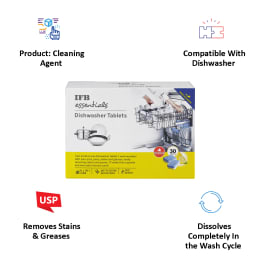 IFB Essentials Dishwasher Tablets (30 tablets (540gm), Dishwasher Tablets, White) IFB Essentials Dishwasher Tablets (30 tablets (540gm), Dishwasher Tablets, White)_4