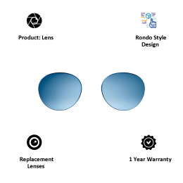 Bose Rondo Style Replacement Lenses (834055-0500, Gradient Blue) Bose Rondo Style Replacement Lenses (834055-0500, Gradient Blue)_3