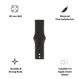 Apple 40 mm Apple Watch Strap (MTP62ZM/A, Black) Apple 40 mm Apple Watch Strap (MTP62ZM/A, Black)_5