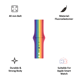 Apple Pride Edition 40 mm Apple Watch Strap (MY1X2ZM/A, Pride) Apple Pride Edition 40 mm Apple Watch Strap (MY1X2ZM/A, Pride)_5