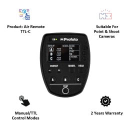 Profoto Air Remote TTL-C For Canon Cameras (8 Digital Channels, 901039, Black) Profoto Air Remote TTL-C For Canon Cameras (8 Digital Channels, 901039, Black)_3