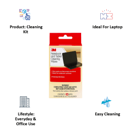 3M Notebook Screen Cleaning Wipes (CL630, Grey) 3M Notebook Screen Cleaning Wipes (CL630, Grey)_2