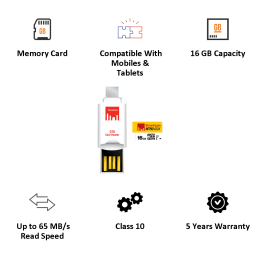 Strontium Nitro 433X 16GB Class 10 MicroSDHC/XC Memory Card (SRN16GTFU1T, White/Yellow) Strontium Nitro 433X 16GB Class 10 MicroSDHC/XC Memory Card (SRN16GTFU1T, White/Yellow)_2