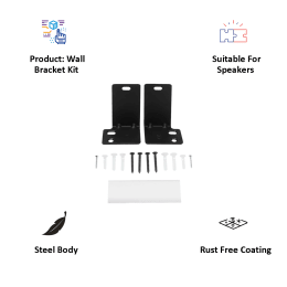 Bose Speakers Wall Bracket Kit (WB-300, Black) Bose Speakers Wall Bracket Kit (WB-300, Black)_2