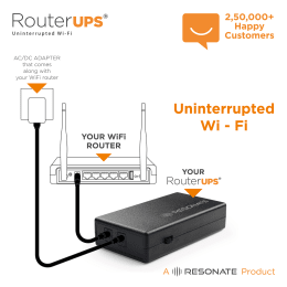 Resonate RouterUPS CRU12V2A - 4 Hour Power Backup for WiFi Router, Set Top Box - Compatible with All 12V, <=2A Rated Routers Resonate RouterUPS CRU12V2A - 4 Hour Power Backup for WiFi Router, Set Top Box - Compatible with All 12V, <=2A Rated Routers_3