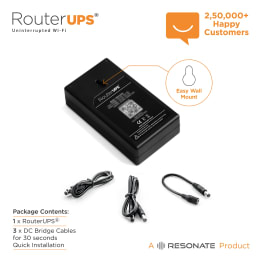 Resonate RouterUPS CRU12V2A - 4 Hour Power Backup for WiFi Router, Set Top Box - Compatible with All 12V, <=2A Rated Routers Resonate RouterUPS CRU12V2A - 4 Hour Power Backup for WiFi Router, Set Top Box - Compatible with All 12V, <=2A Rated Routers_9
