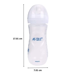 Philips Avent 260 ML Baby Bottle (SCF693/10, Clear) Philips Avent 260 ML Baby Bottle (SCF693/10, Clear)_2