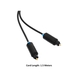Ultraprolink 150 cm Digital Optical Toslink Cable (PB111-0150, Black) Ultraprolink 150 cm Digital Optical Toslink Cable (PB111-0150, Black)_2