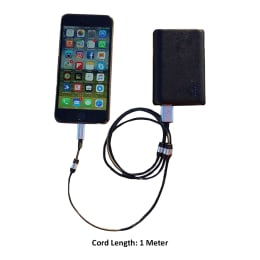 Fuse Chicken Rivet 100 cm USB (Type-A) to Lightning Cable (FC-RIVCH-BLK, Black) Fuse Chicken Rivet 100 cm USB (Type-A) to Lightning Cable (FC-RIVCH-BLK, Black)_2