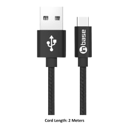 Inbase Nylon Braided Type-C Charging Cable (BraidedTypeC, Black) Inbase Nylon Braided Type-C Charging Cable (BraidedTypeC, Black)_2