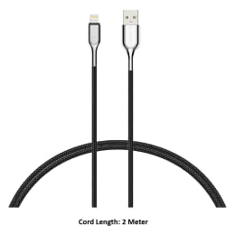 Cygnett 200 cm USB (Type-A) to Lightning Cable (CY2670PCCAL, Black) Cygnett 200 cm USB (Type-A) to Lightning Cable (CY2670PCCAL, Black)_2