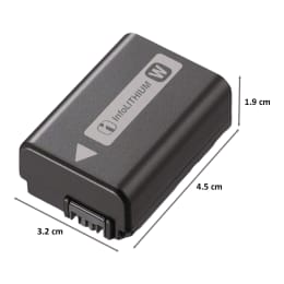 Sony W-Series 1500 mAh Lithium-ion Rechargeable Camera Battery Pack (NP-FW50, Black) Sony W-Series 1500 mAh Lithium-ion Rechargeable Camera Battery Pack (NP-FW50, Black)_2