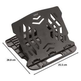 Palo PALO018 Laptop Stand For Laptop (Ergonomic Design, Black) Palo PALO018 Laptop Stand For Laptop (Ergonomic Design, Black)_2
