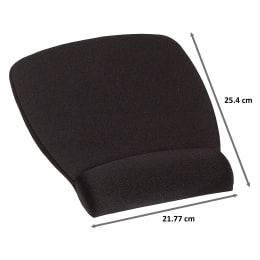 3M MW209MB Mouse Pad For Mouse (Non-Skid Backing, Kanfa051, Black) 3M MW209MB Mouse Pad For Mouse (Non-Skid Backing, Kanfa051, Black)_2