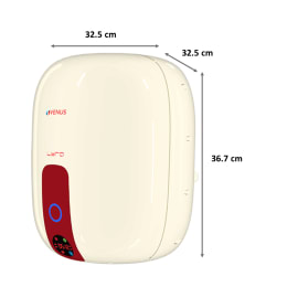 Venus Lyra Digital 10 Litres 5 Star Storage Water Geyser (2000 Watts, 10RD, Ivory/Red) Venus Lyra Digital 10 Litres 5 Star Storage Water Geyser (2000 Watts, 10RD, Ivory/Red)_2