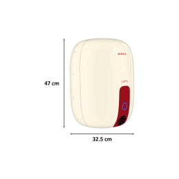 Venus Lyra Digital 15 Litres 5 Star Storage Water Geyser (2000 Watts, 15RD, Ivory/Wine Red) Venus Lyra Digital 15 Litres 5 Star Storage Water Geyser (2000 Watts, 15RD, Ivory/Wine Red)_2