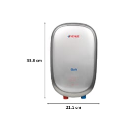Venus Quik Instant Water Geyser (9000 Watts, Q90, Silver) Venus Quik Instant Water Geyser (9000 Watts, Q90, Silver)_2