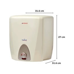Venus Splash 6 Litres Instant Water Geyser (3000 Watts, 6GL, Honey Gold) Venus Splash 6 Litres Instant Water Geyser (3000 Watts, 6GL, Honey Gold)_2