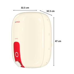 Venus Lyra 15 Litres 5 Star Storage Water Geyser (2000 Watts, 15R, Ivory/Red) Venus Lyra 15 Litres 5 Star Storage Water Geyser (2000 Watts, 15R, Ivory/Red)_2
