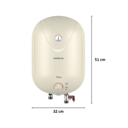 Havells Puro Turbo 15 Litres Vertical Storage Water Geyser (GHWAPTTIV015, Ivory) Havells Puro Turbo 15 Litres Vertical Storage Water Geyser (GHWAPTTIV015, Ivory)_2