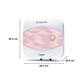 Anchor Calisto 10 Litres 5 Star Storage Water Geyser (2000 Watts, WSASP10GW01A, White/Pink) Anchor Calisto 10 Litres 5 Star Storage Water Geyser (2000 Watts, WSASP10GW01A, White/Pink)_2