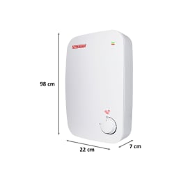 Spherehot 5.5 W Vertical Tankless Water Geyser (IWTL001, White) Spherehot 5.5 W Vertical Tankless Water Geyser (IWTL001, White)_2